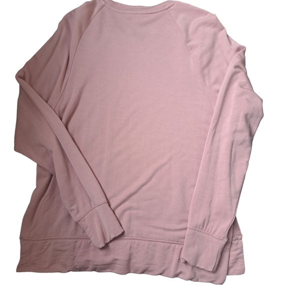 WORKSHOP REPUBLIC CLOTHING creamy soft casual sweater lounge weekender top Small - Picture 3 of 7